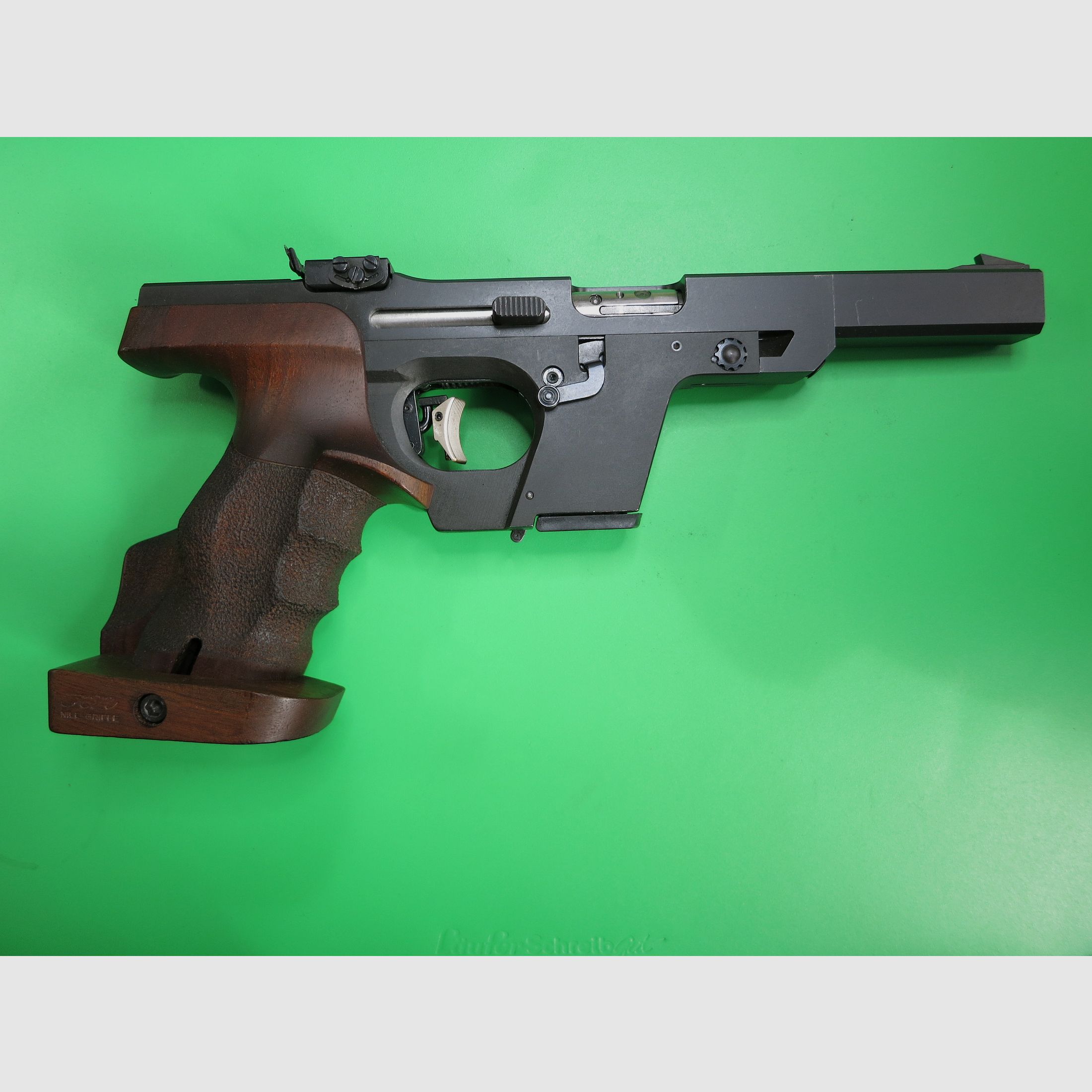 Sport-Pistole Walther GSP Kaliber .22lr, Sport-Griff, weltweit beliebteste Sportpistole, aktuelle Abzugsgruppe      #49