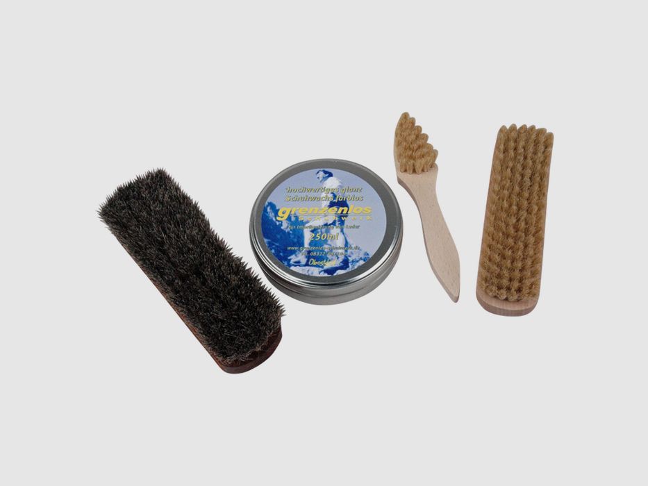Profi-Schuhwachs-Set (4-teilig)