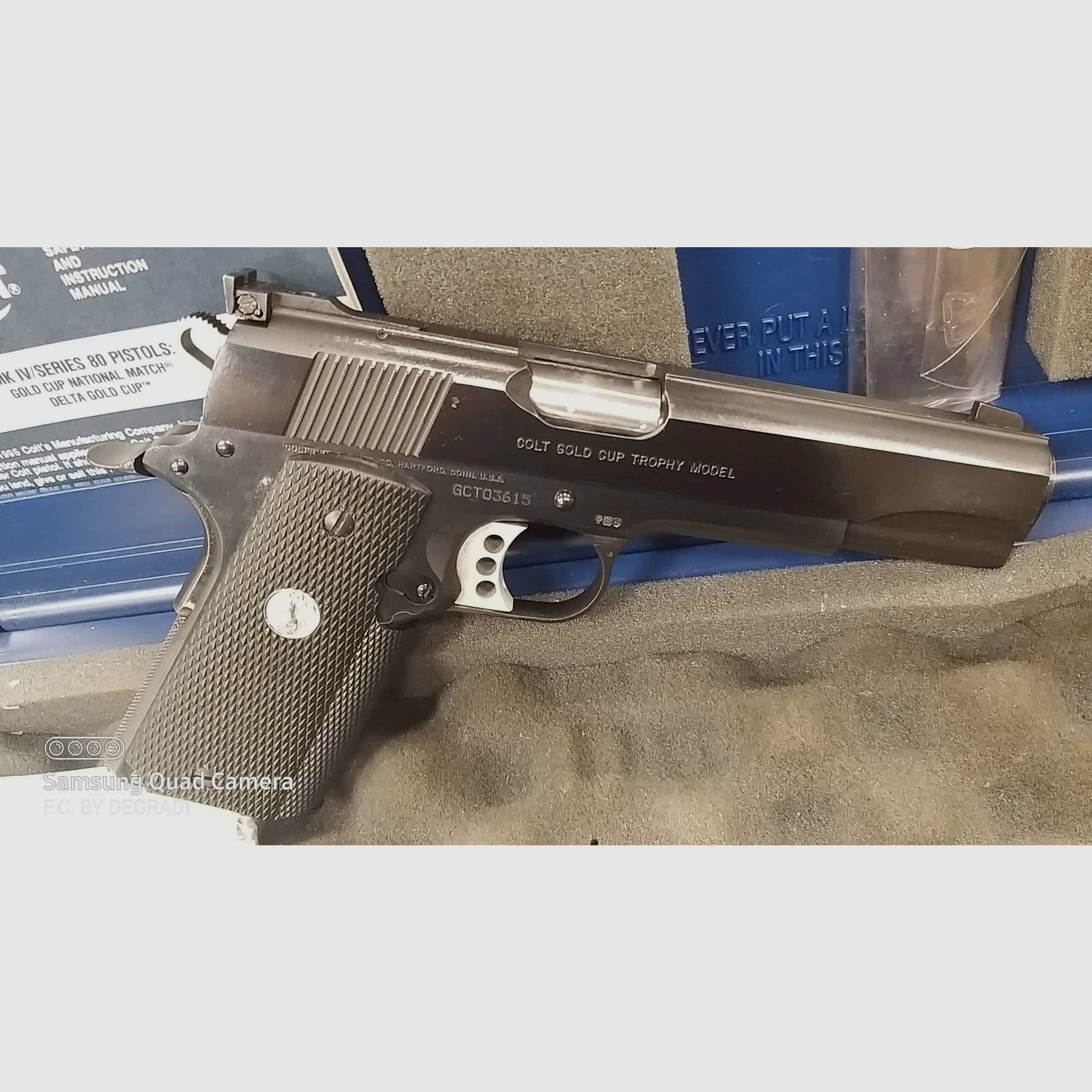 COLT 1911 GOLD CUP TROPHY 45 ACP, afbeelding 4 van 5