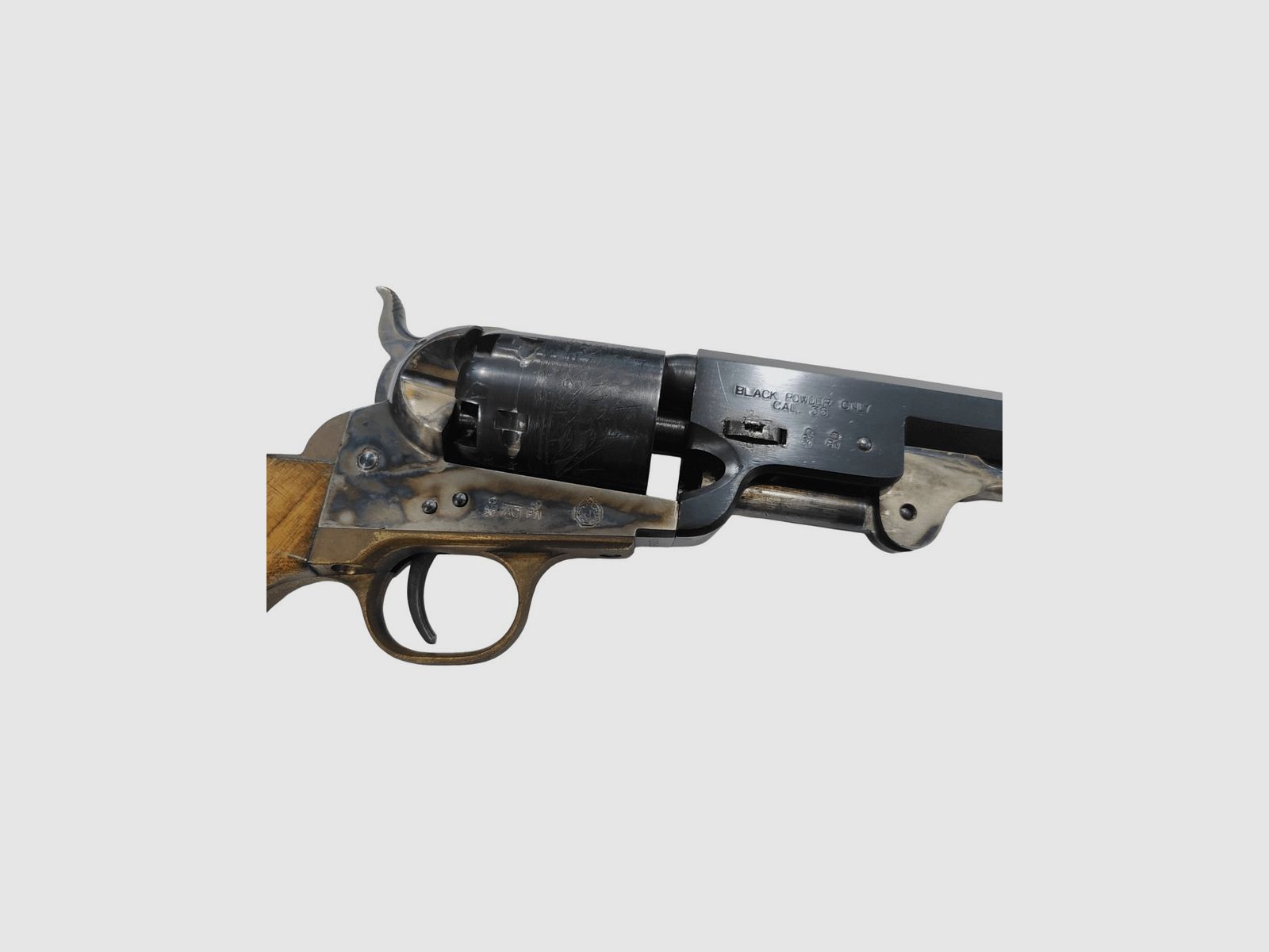 Uberti Revolver Schwarzpulver 1851 NAVY Messing Kal. 36 Lauf 7,5" brüniert inklusive Zubehör, Bild 5 von 9