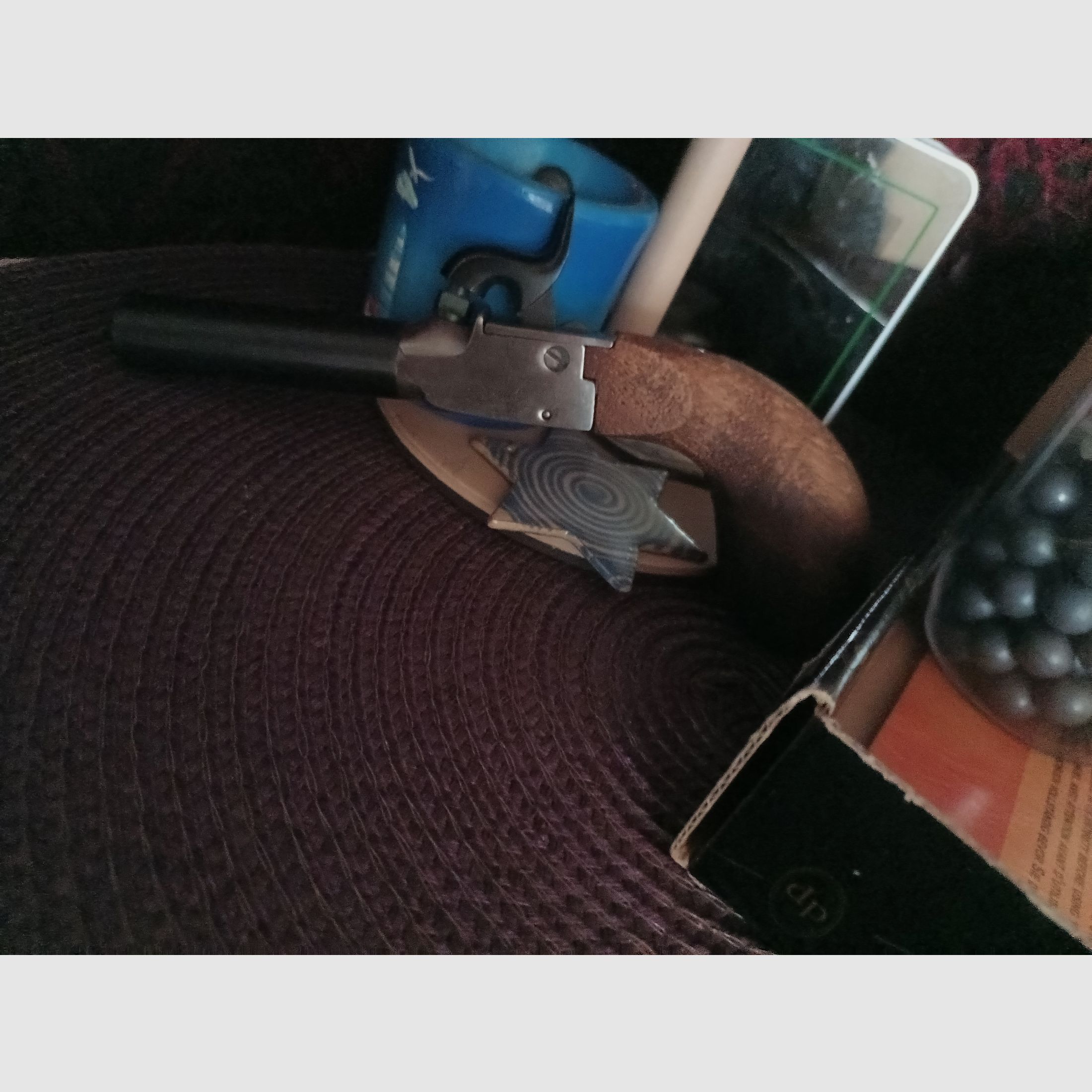 Derringer Pedersoli Liège en Cal 44 avec accessoires et boîte d'origine