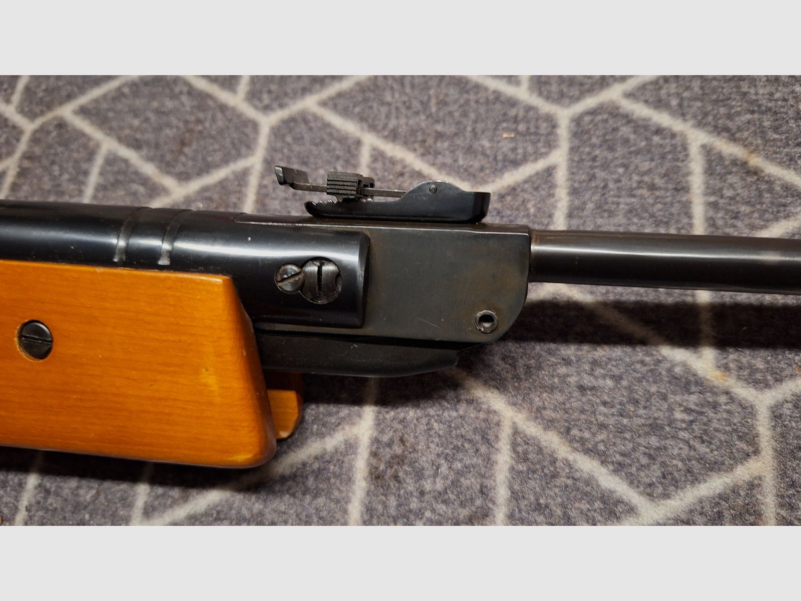 Luftgewehr Haenel Modell 300 mit Sportschaft SAMMLERZUSTAND!, Bild 13 von 18