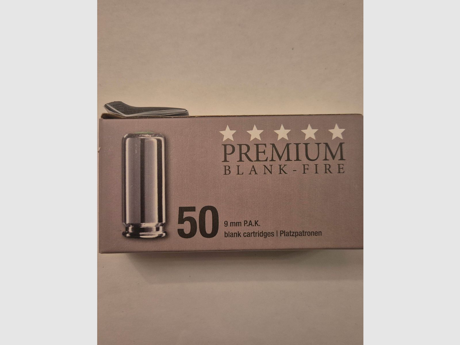 Blank ammunition Umarex 50 pcs. blank cartridges 9mm pak