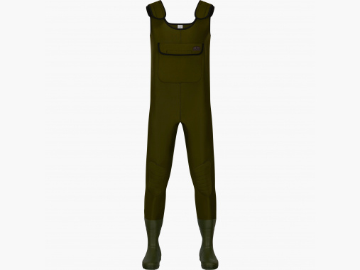 il Lago Prestige Neopren Wathose Herren (Oliv) | 44