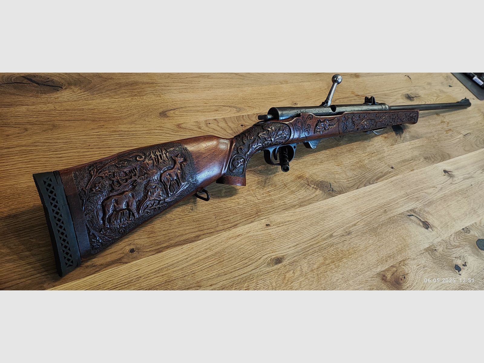 Anschütz Mod. 275 im Jagd-Schaft Sammlerstück 
