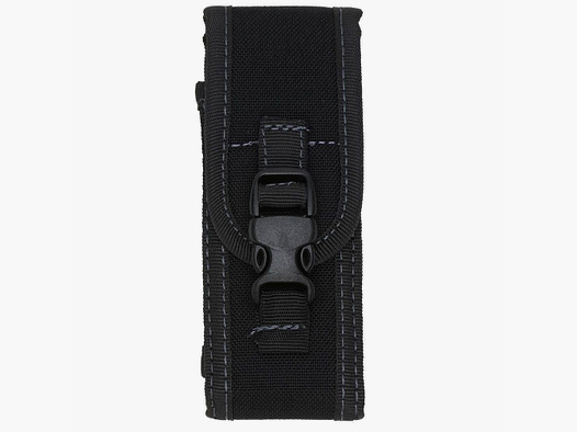 Corduraetui schwarz 11-13cm quer/längs groß Messer-Etui / Gürteltasche