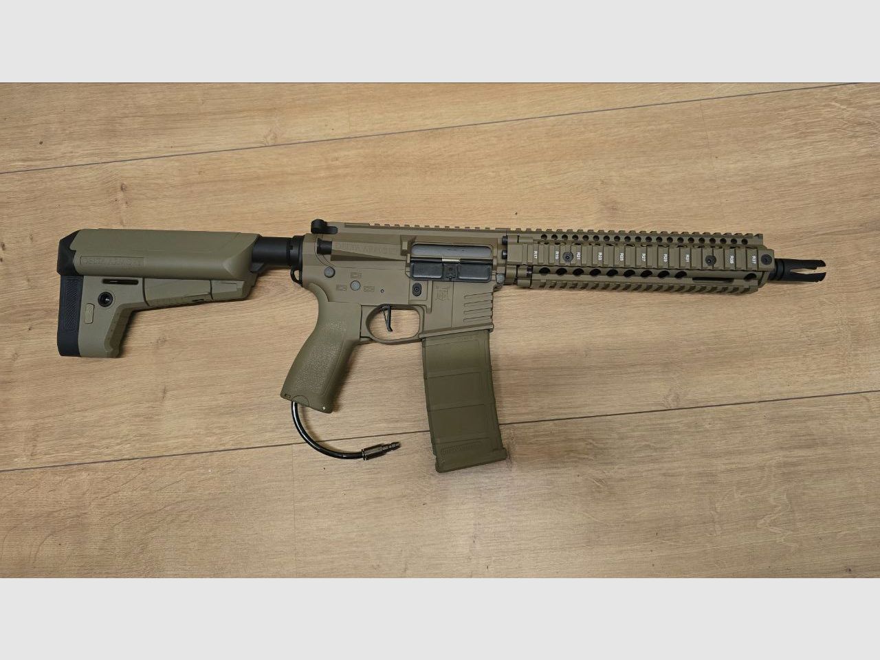 AR15 MK18 ALPHA HPA Airsoft mit Pulsar S / Maxx CNC Hopup Unit Frei ab 18 Jahren | Delta Armory