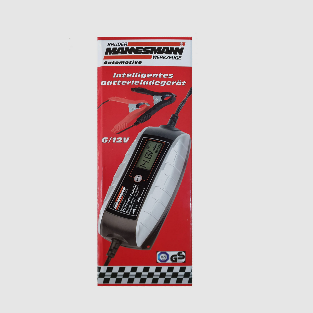 Chargeur de batterie – 6 V et 12 volts – chargeur de batterie pour voiture, chargeur d’entretien, image 1 sur 2