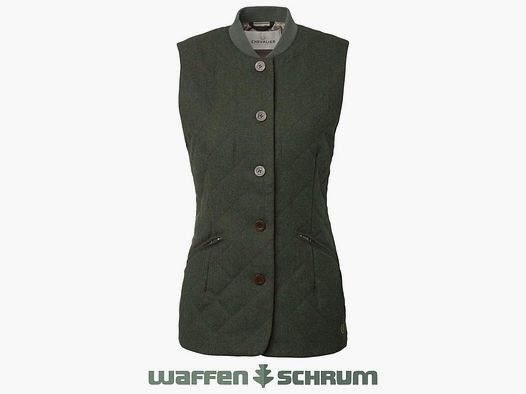 Chevalier Weste Tweed Allington Dark Green