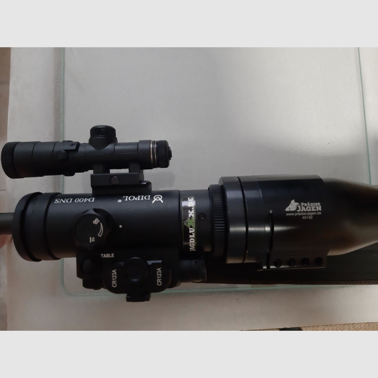 Dipol D400 DNS digitales Nachtsichtgerät inkl. präzise Jagen Adapter - wie Pulsar