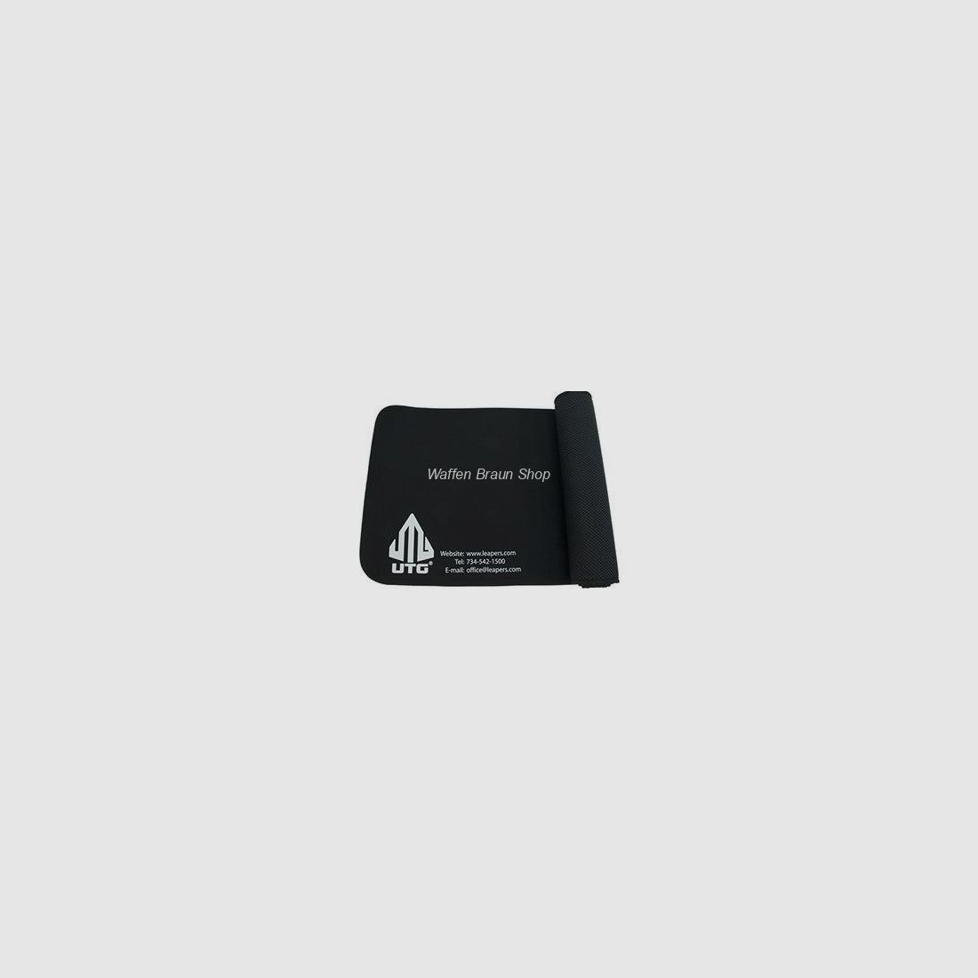 UTG 14.75" X 52" Universal Firearm Cleaning Mat - Black
