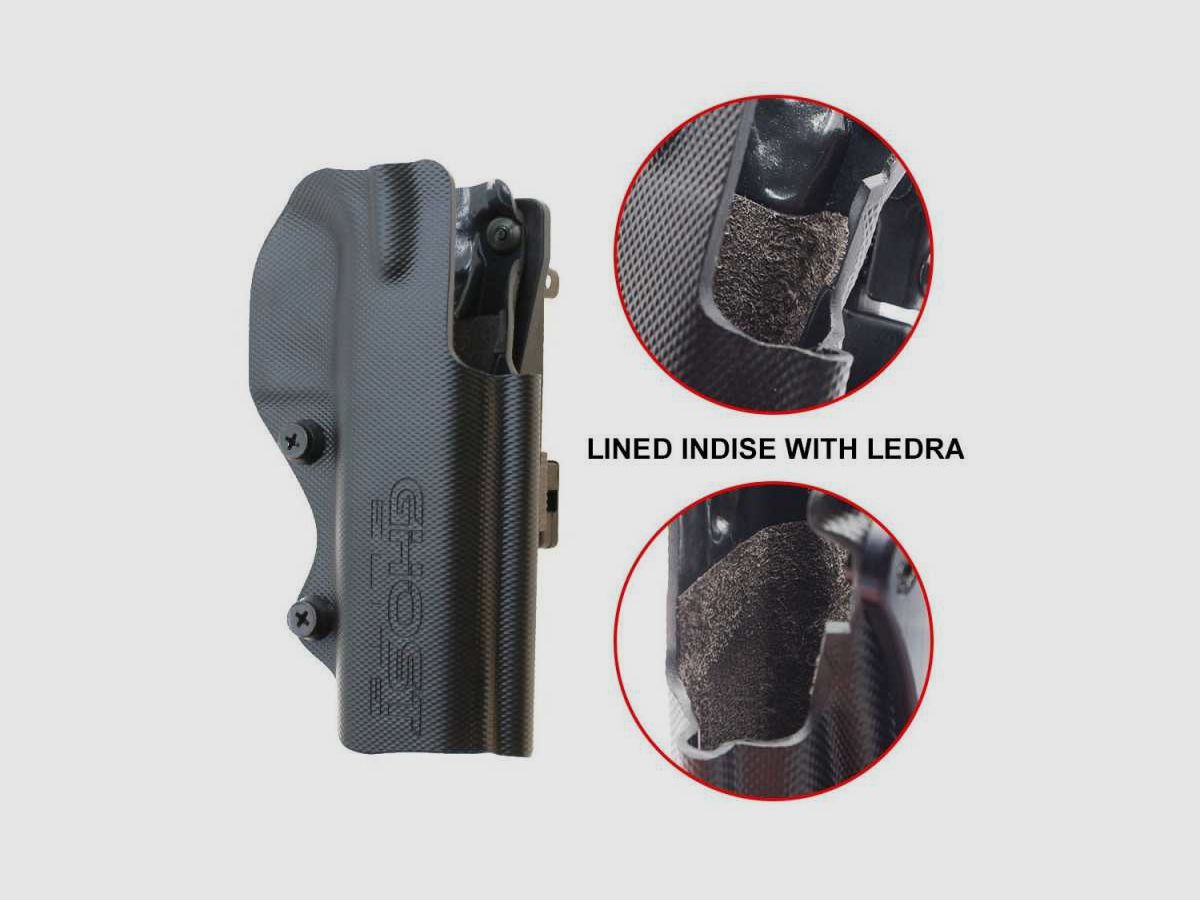 Ghost Civilian 3G Elite Holster, Hand version: Right hand, Pistol model: 1911 & clones, image 2 of 3