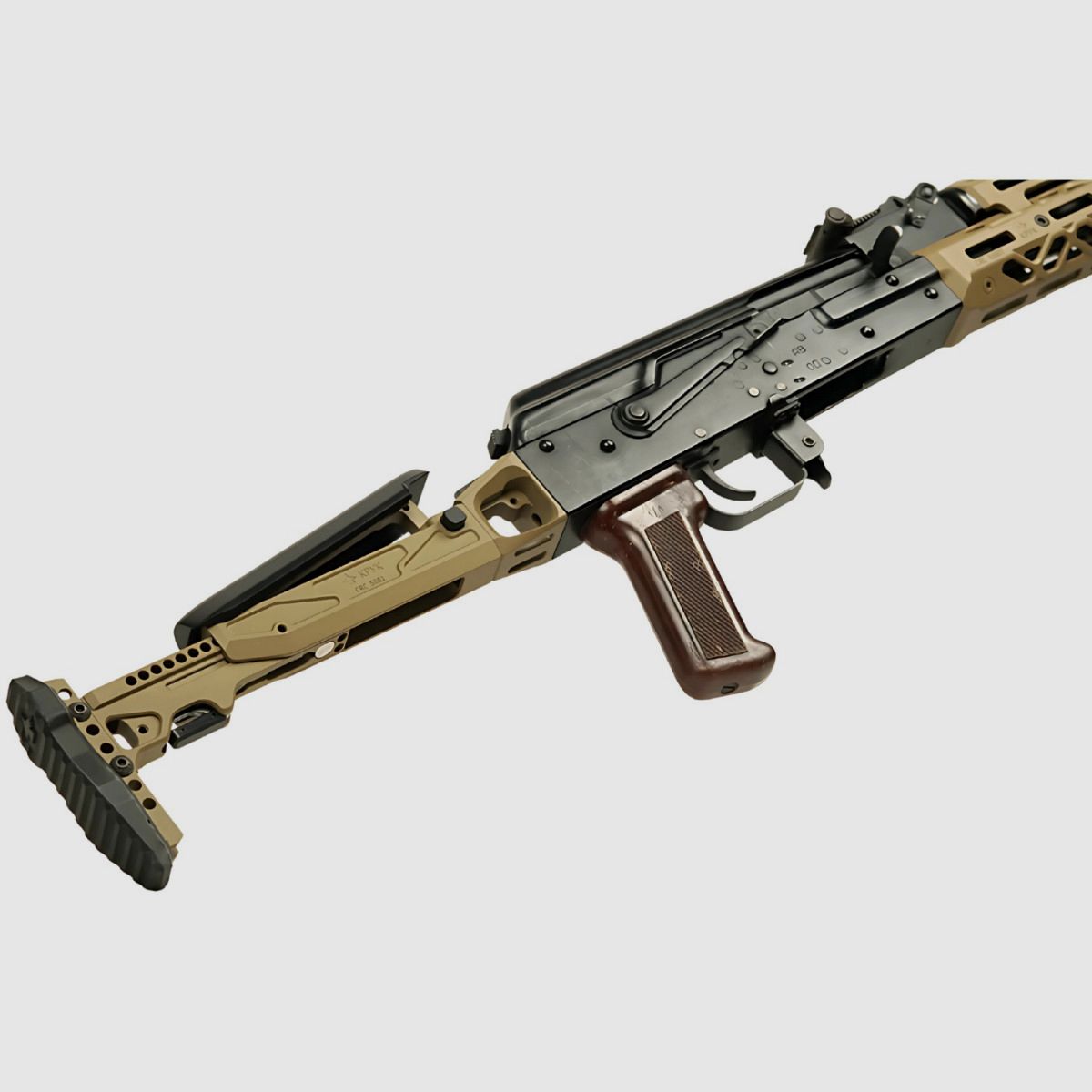 Kruk – Adjustable Stock – AKM / Jack / Mini Jack – Coyote – CRC 5002/9035, image 14 of 14