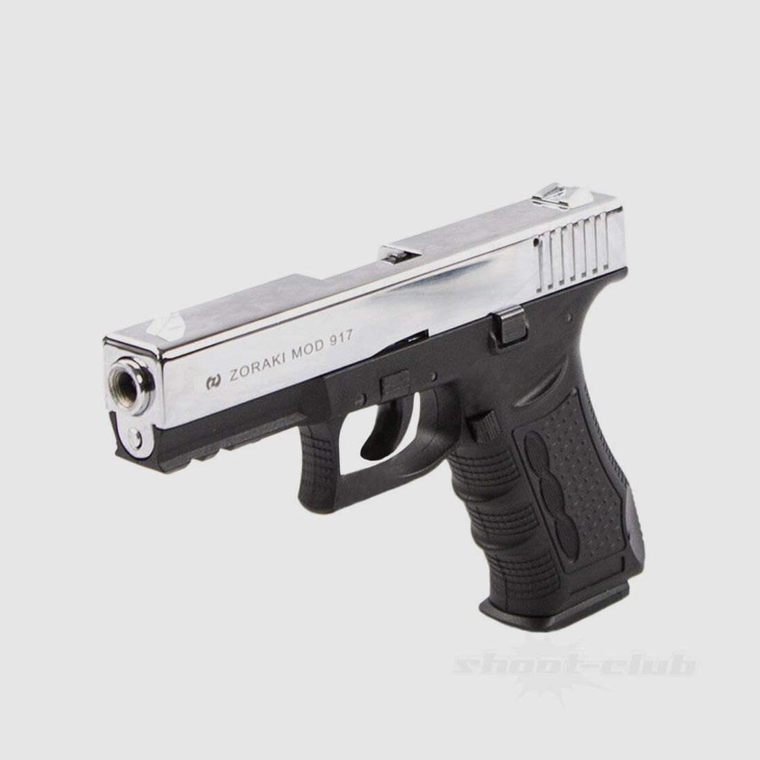 Zoraki 917 Chrom - Special Edition Schreckschusspistole 9 mm P.A.K.