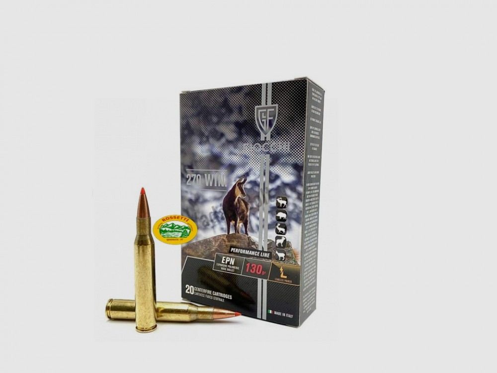 FIOCCHI Munition Kal. 270 Win. Geschoss EPN 130 gr.