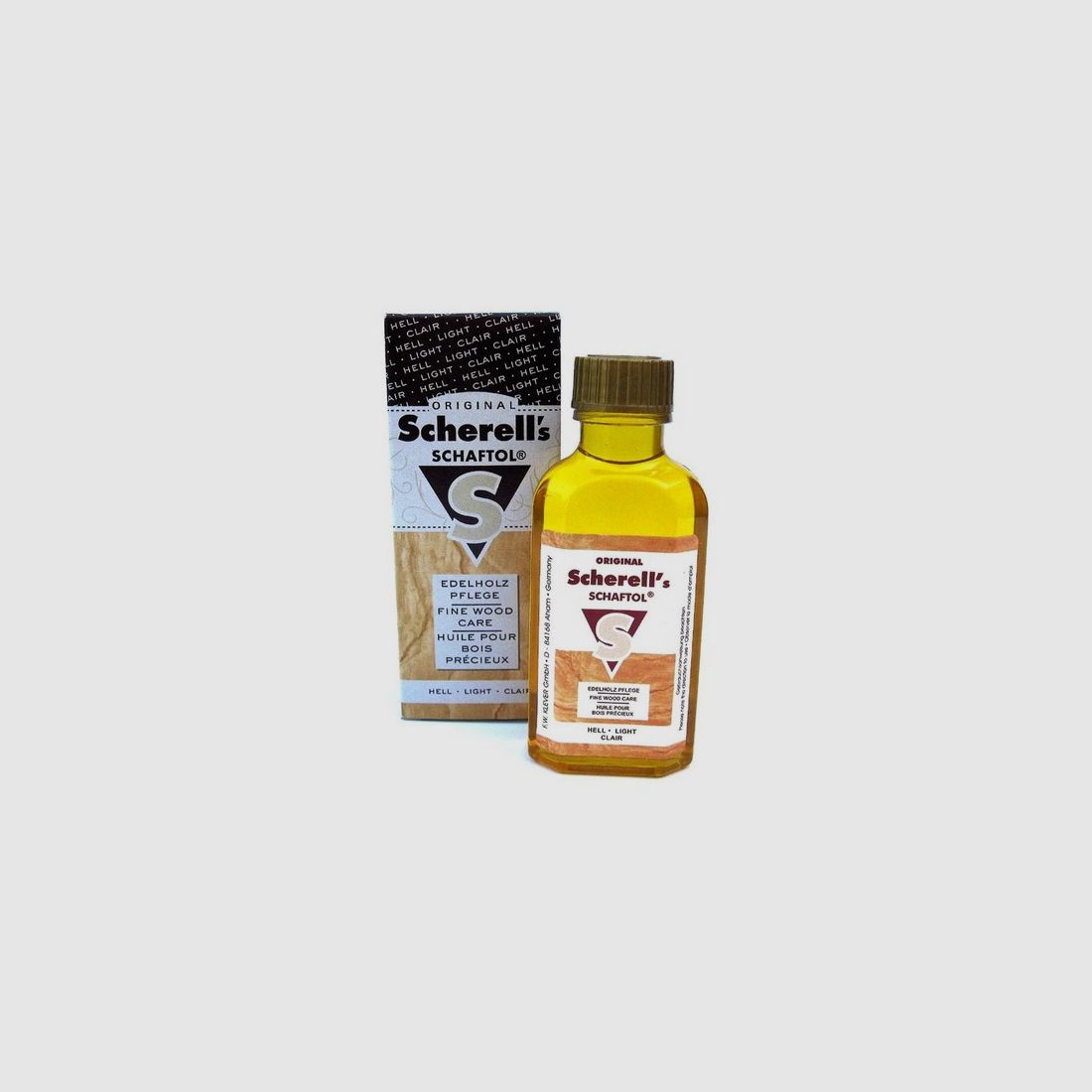 Scherell's Schaftol 50ml hell 50ml Reinigungszubehör für Waffen