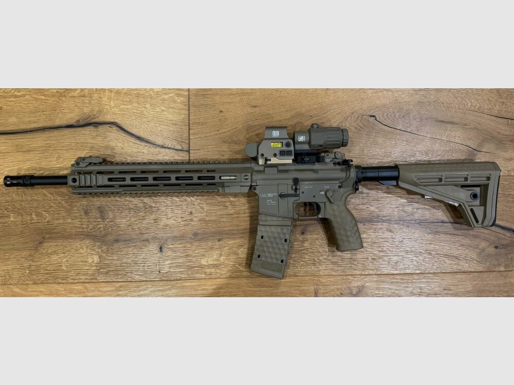 Oberland Arms OA-15 PR in 16,75" in FDE mit EOTECH EXPS3 -0 tan + G33 tan KSK-Spezial