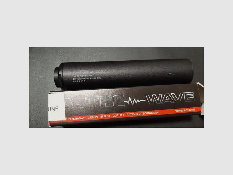 Schalldämpfer A- Tec Wave .22lr 1/2" -20UNEF