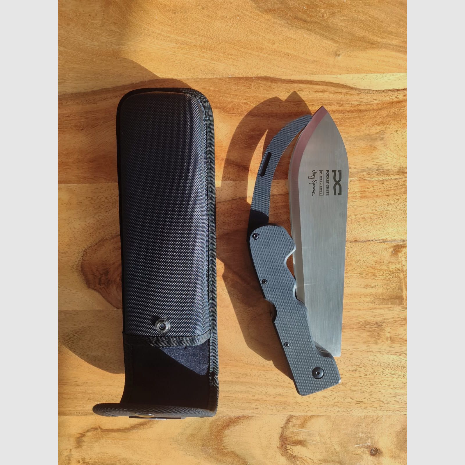 GOGUN Knife - Jörg Sprave’s Pocket Chete – Edizione Limitata