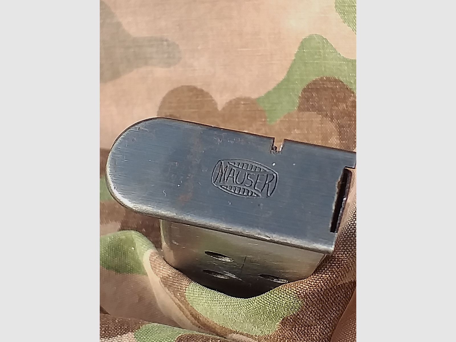 Mauser Magazin 7,65 gefräst original zu verkaufen