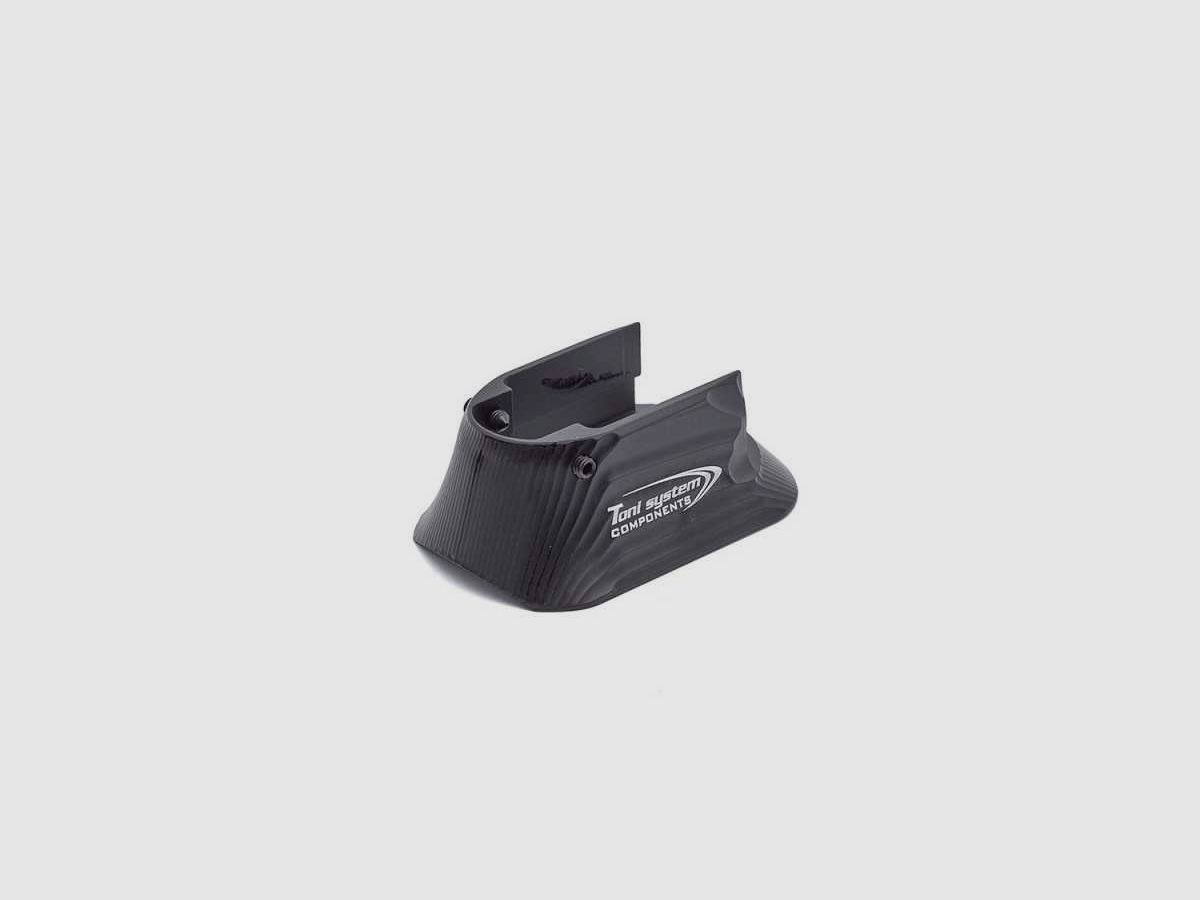 TONI SYSTEM MTSXS Magwell for Tanfoglio Small Xtreme Frame, Color: Black, image 2 of 3