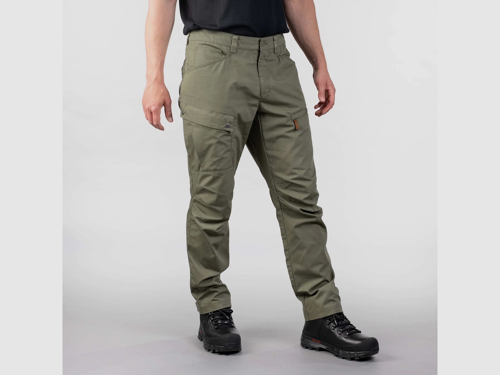 Bergans Nordmarka Elemental Pantaloni outdoor da uomo Green Mud, immagine 4 di 4