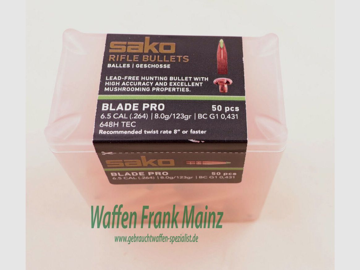 Sako - Finnland Sako Blade Pro 123gr 6,5mm (.264)