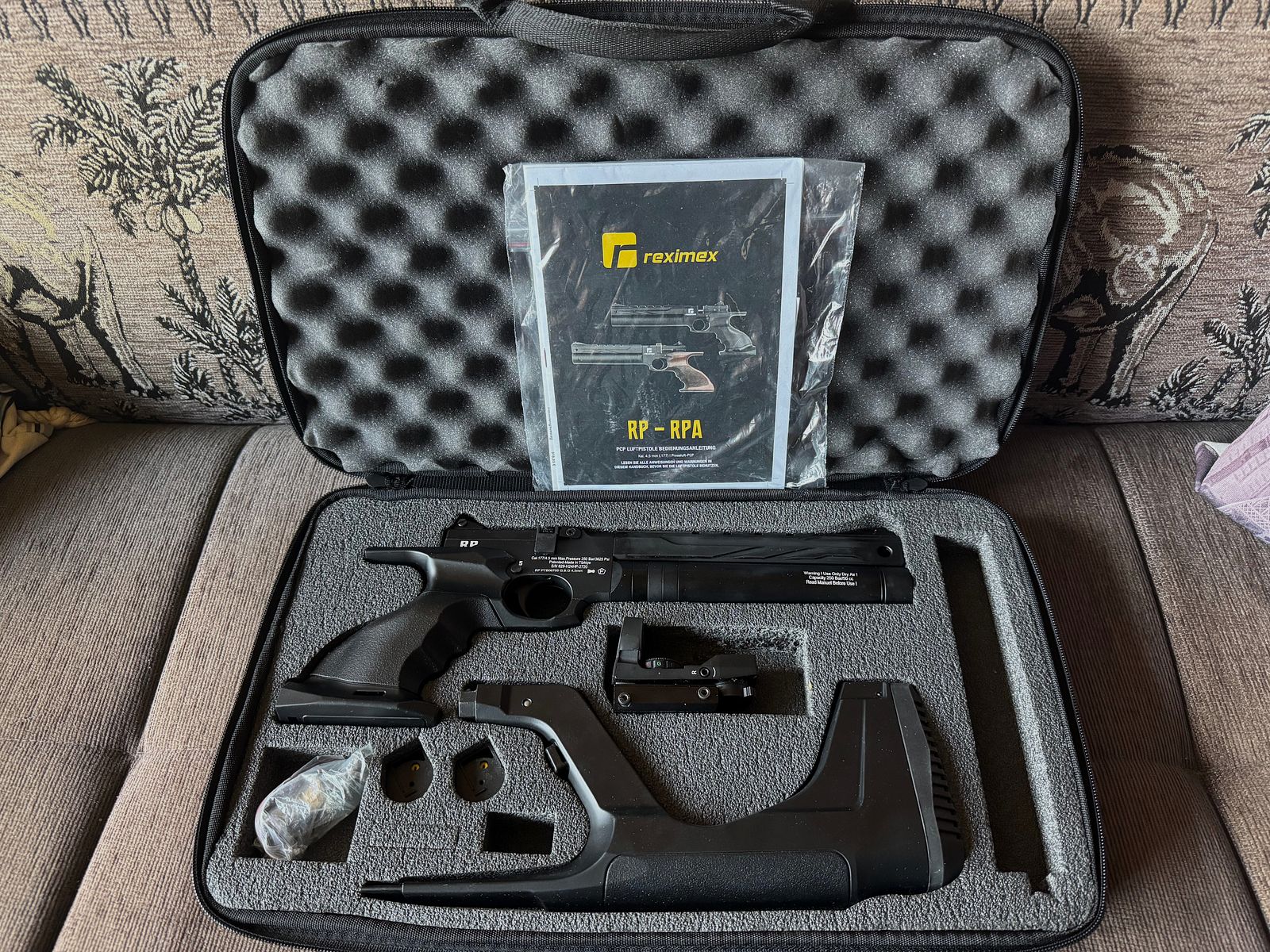 Reximex RP komplett mit RedDot und Tasche