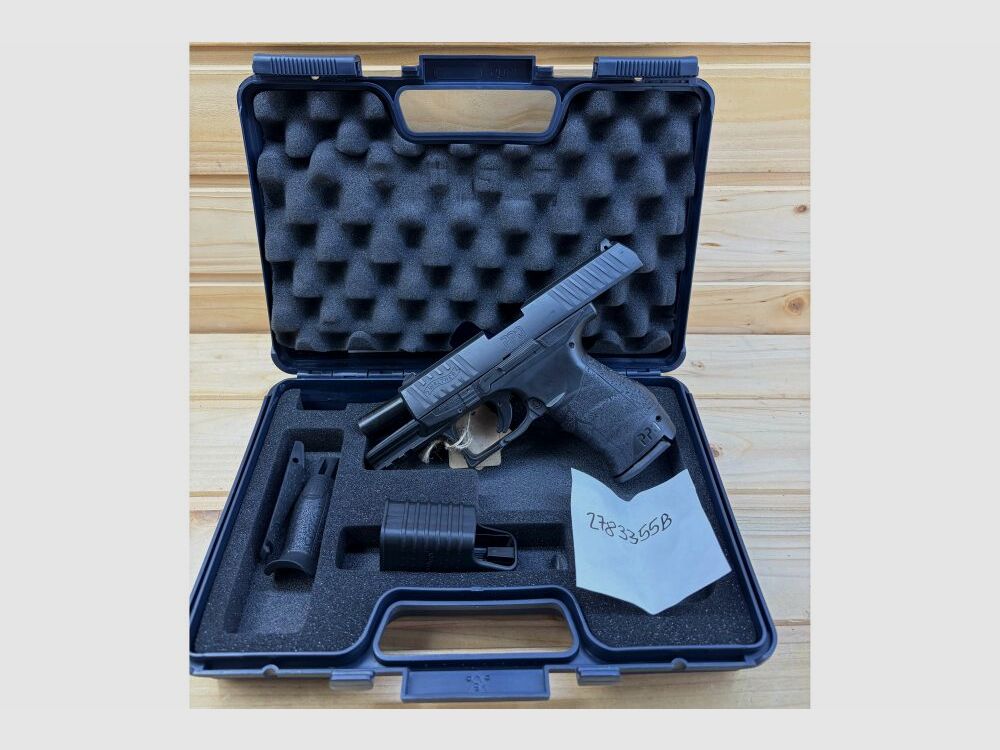 Vorführwaffe Carl Walther halblautem. Pistole PPQ 9x19 9mm Luger 15R/17R 9mmLuger