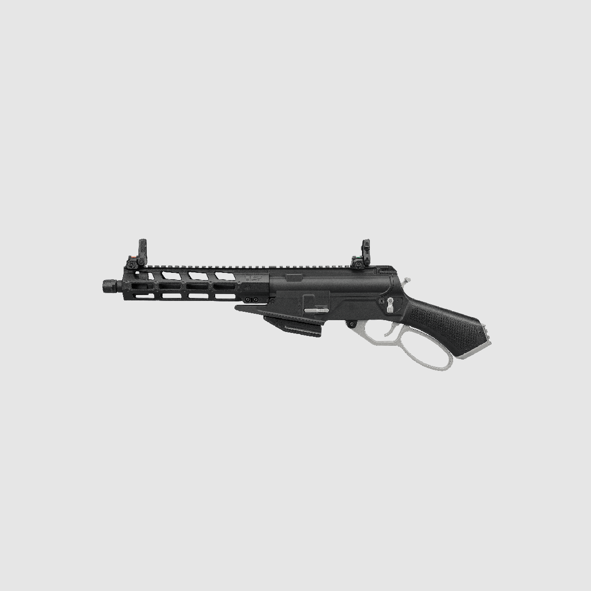 LevAR PLATA S 7" Gas Powered Lever Action Rifle with Polymer Handguard in Black -F- | G&G, image 2 of 8