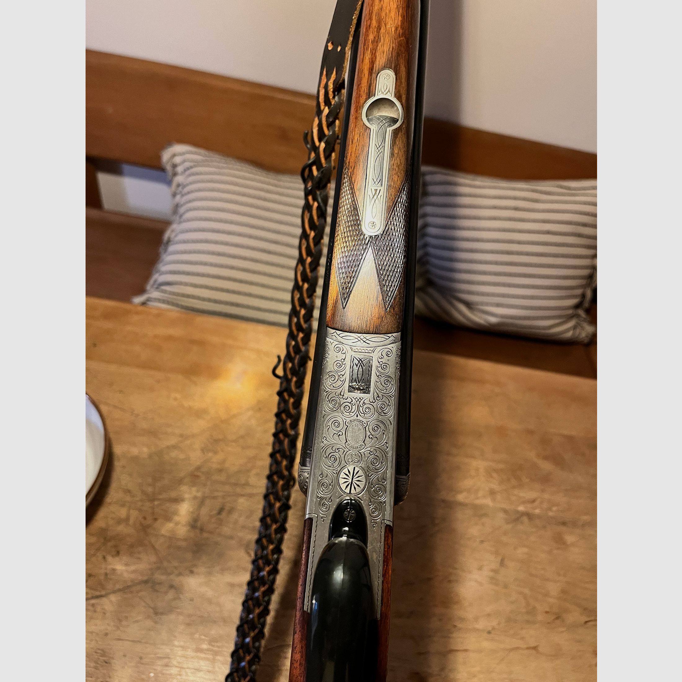 Sauer & Sohn Drilling Modell 3000 Luxus "sehr guter Zustand" Neuer Preis VB