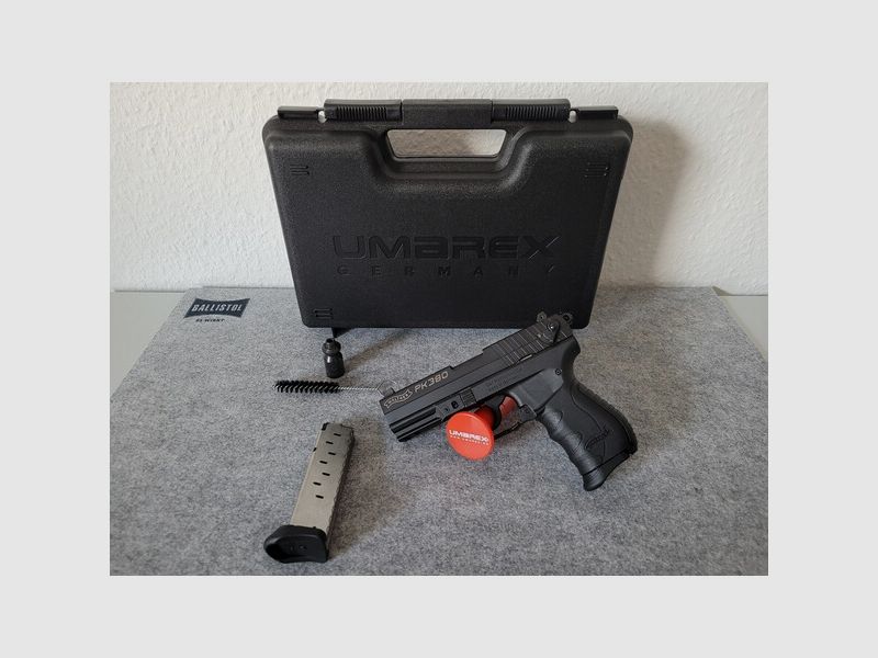 Walther PK380, cal. 9mm P. A. K.