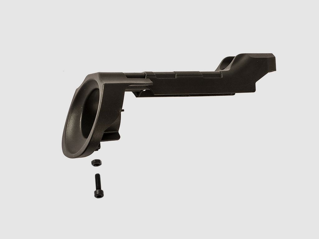 Abdeckung KartuschenfĂĽhrung und vordere Schaftschraube fĂĽr Wechselschaft Walther Maximathor und Umarex 850 Carbine Holz