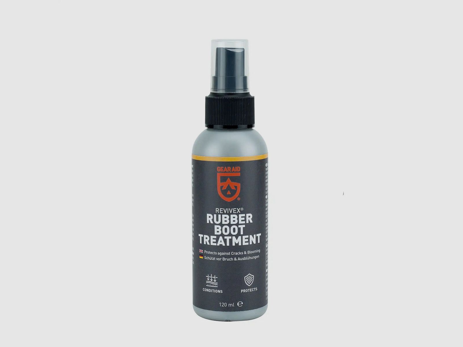 Gear Aid Revivex Entretien des Bottes en Caoutchouc 120 ml Spray Pompe