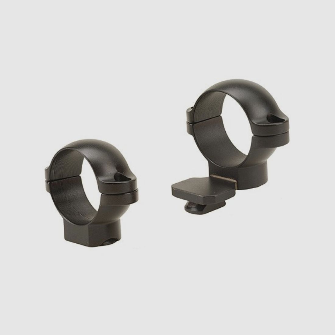 Leupold STD Ringe 25,4mm extended medium gekröpft matt schwarz