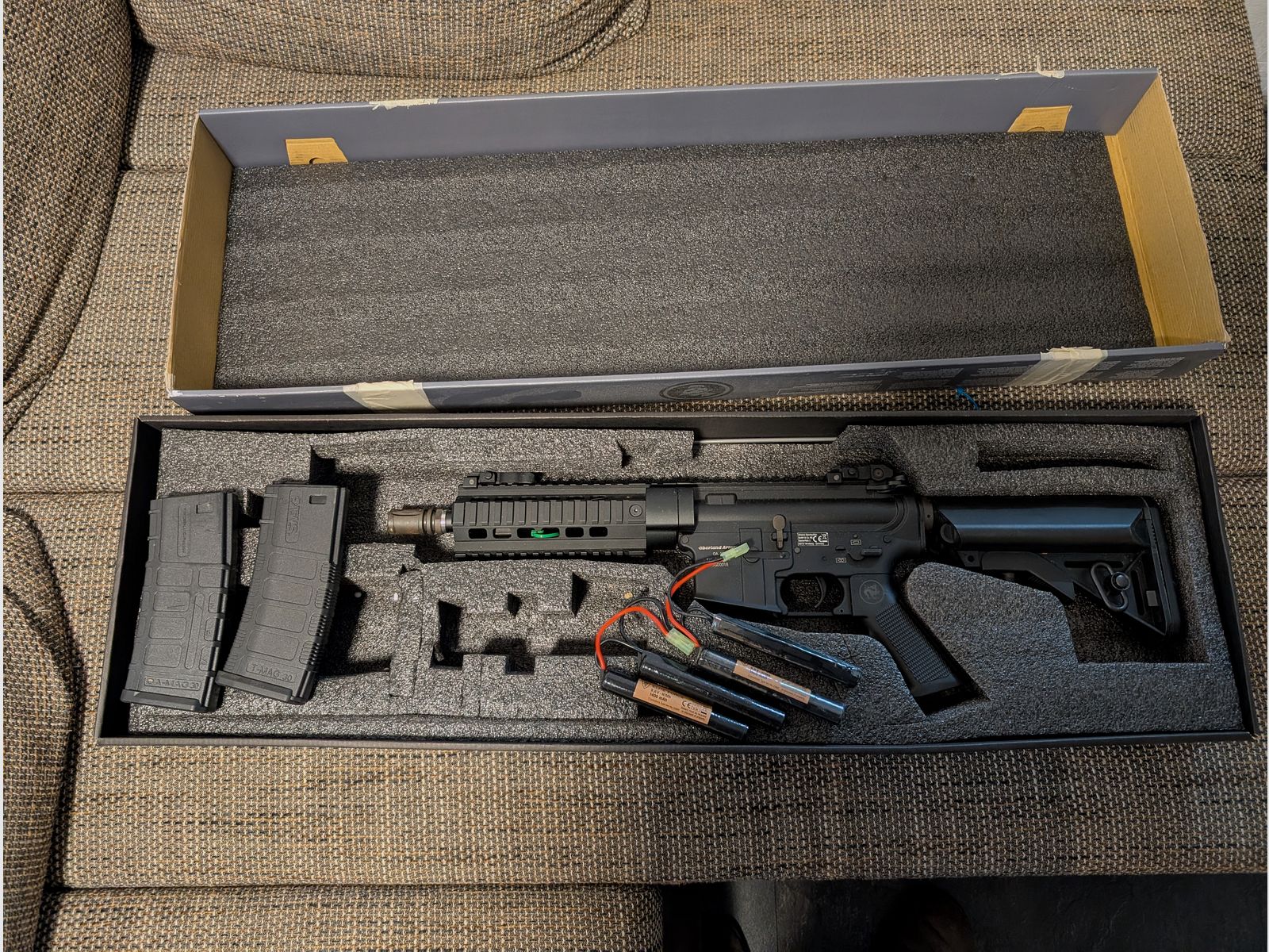 Oberland Arms OA-15 S-AEG Softair – 1 Joule – avec accessoires