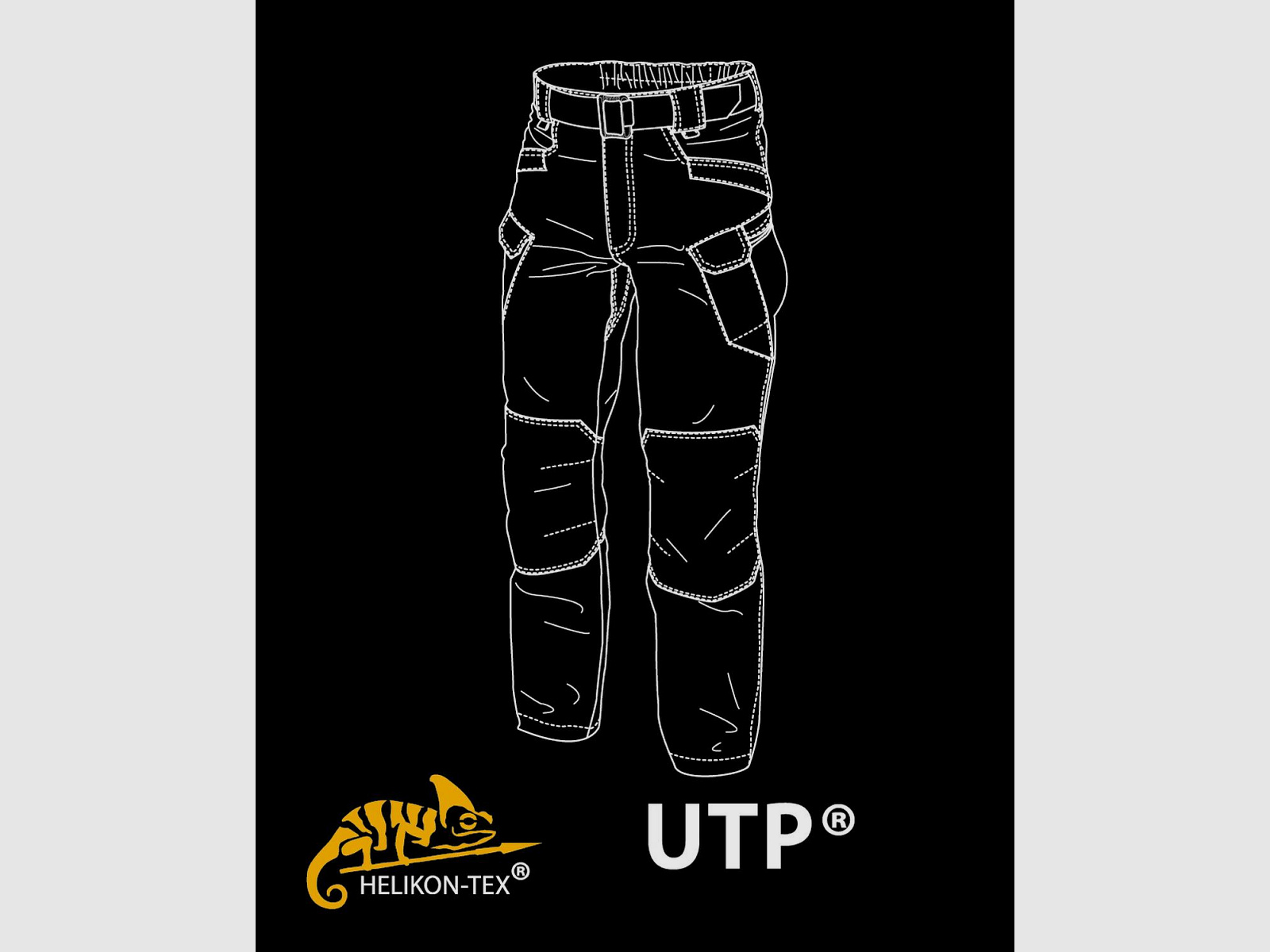 HELIKON TEX URBAN TACTICAL PANTS UTP RIPSTOP ASHGREY