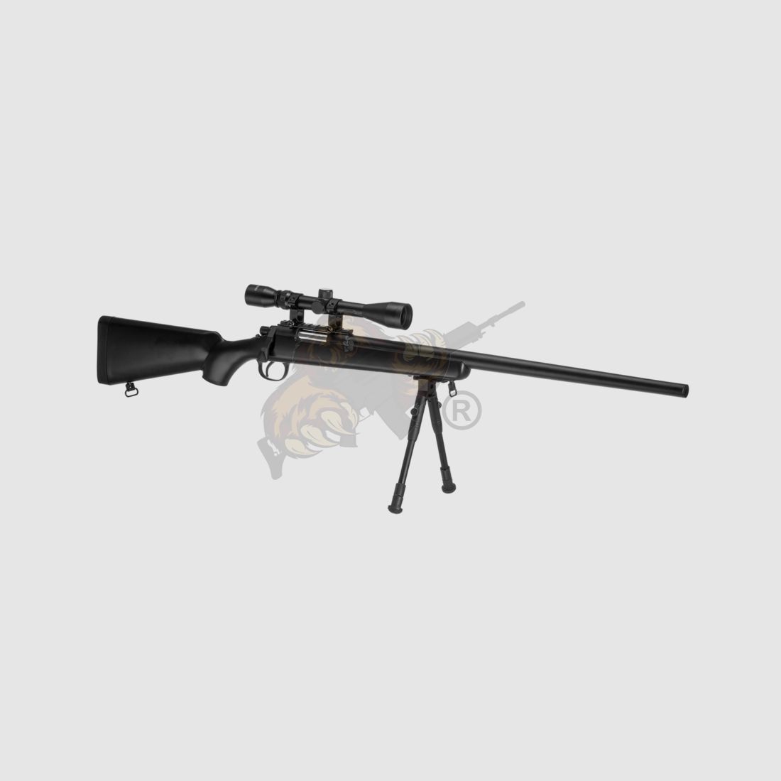 SR-1 Sniper Rifle Airsoft Set Black - Well -F-
