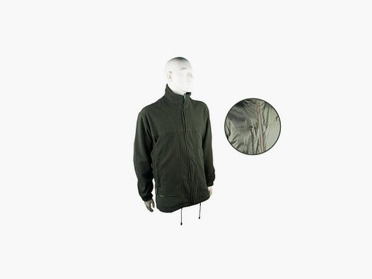 Safari-Sportjacke aus Fleece mit doppeltem Nylon-Innenfutter