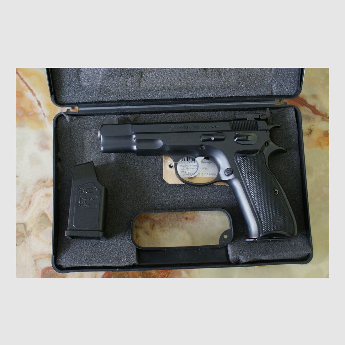 Brünner (Česká Zbrojovka) CZ75,verst.Visierung