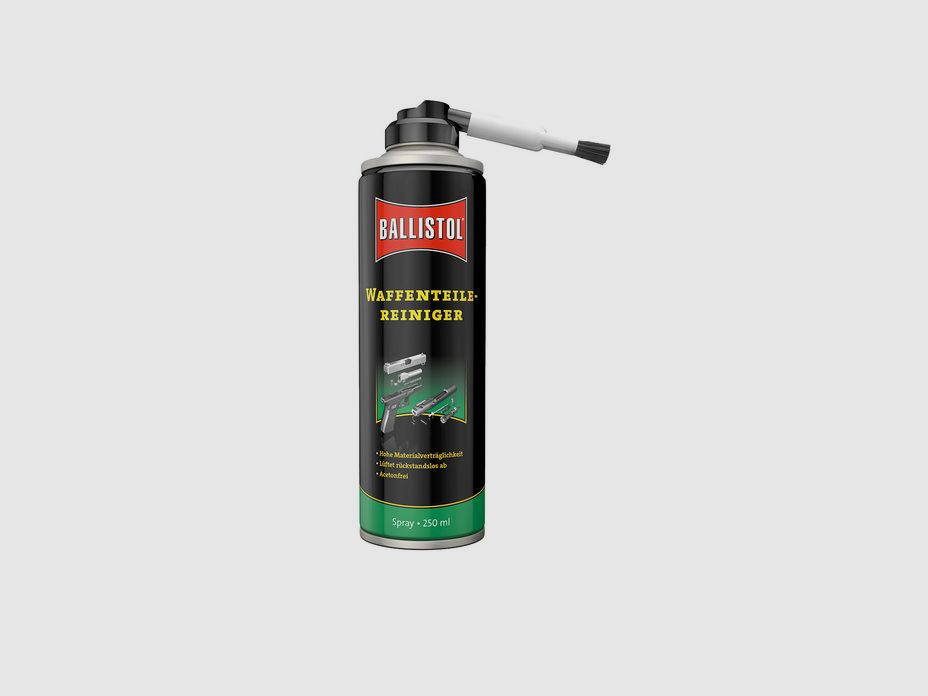 BALLISTOL Waffenteilereiniger 250ml Flasche mit Aufsteckbürste