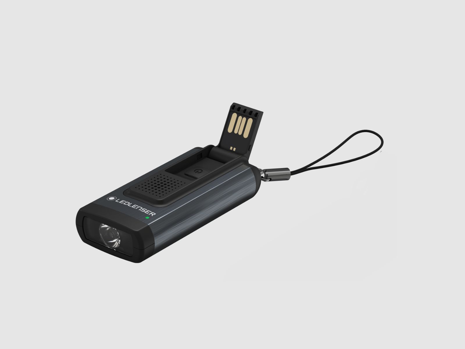 LEDLENSER Schlüsselanhänger K6R Safety Grau