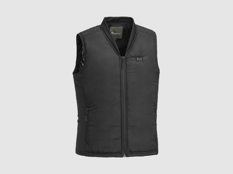 Pinewood Herren Heizweste Ultra Body Schwarz/Grau L