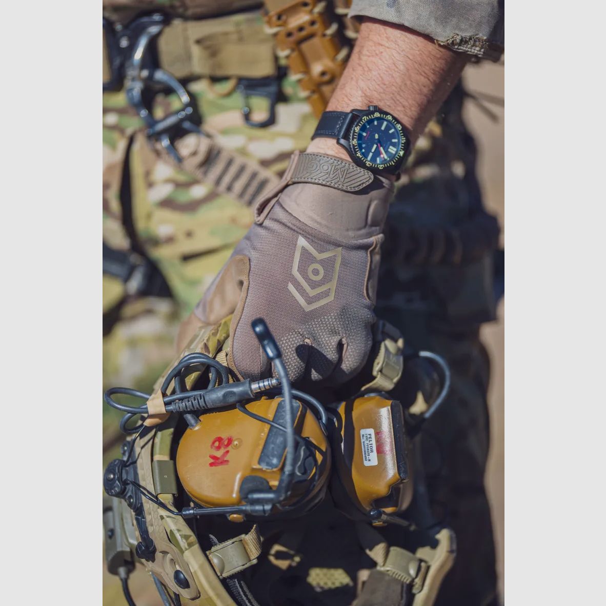TARGET 8109 Handschoenen met hoge slijtvastheid MoG (Coyote), afbeelding 2 van 4