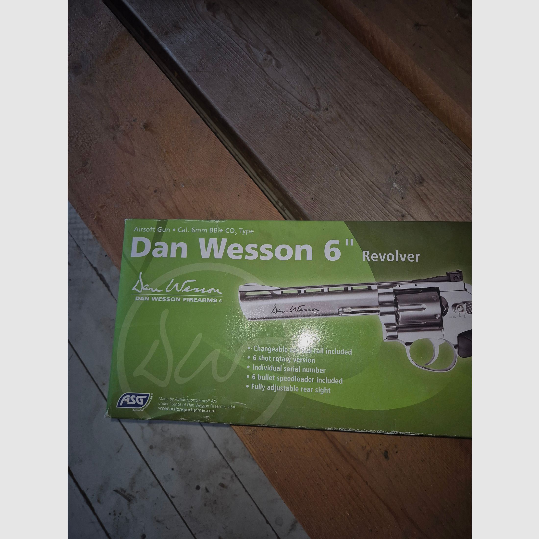 Dan Wesson 6 Revolver Gas