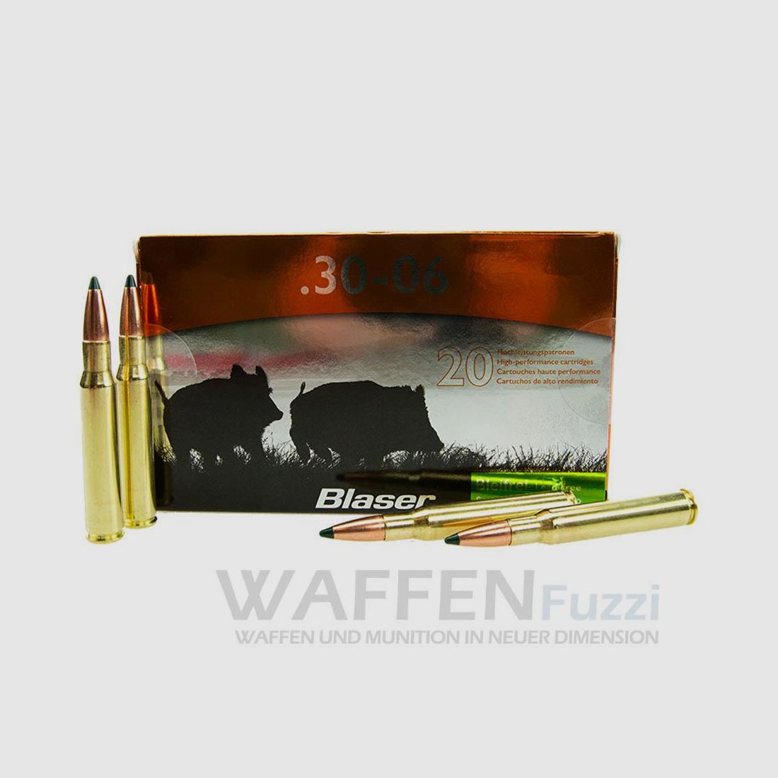 Blaser .30-06 CDC 160gr. 20 colpi