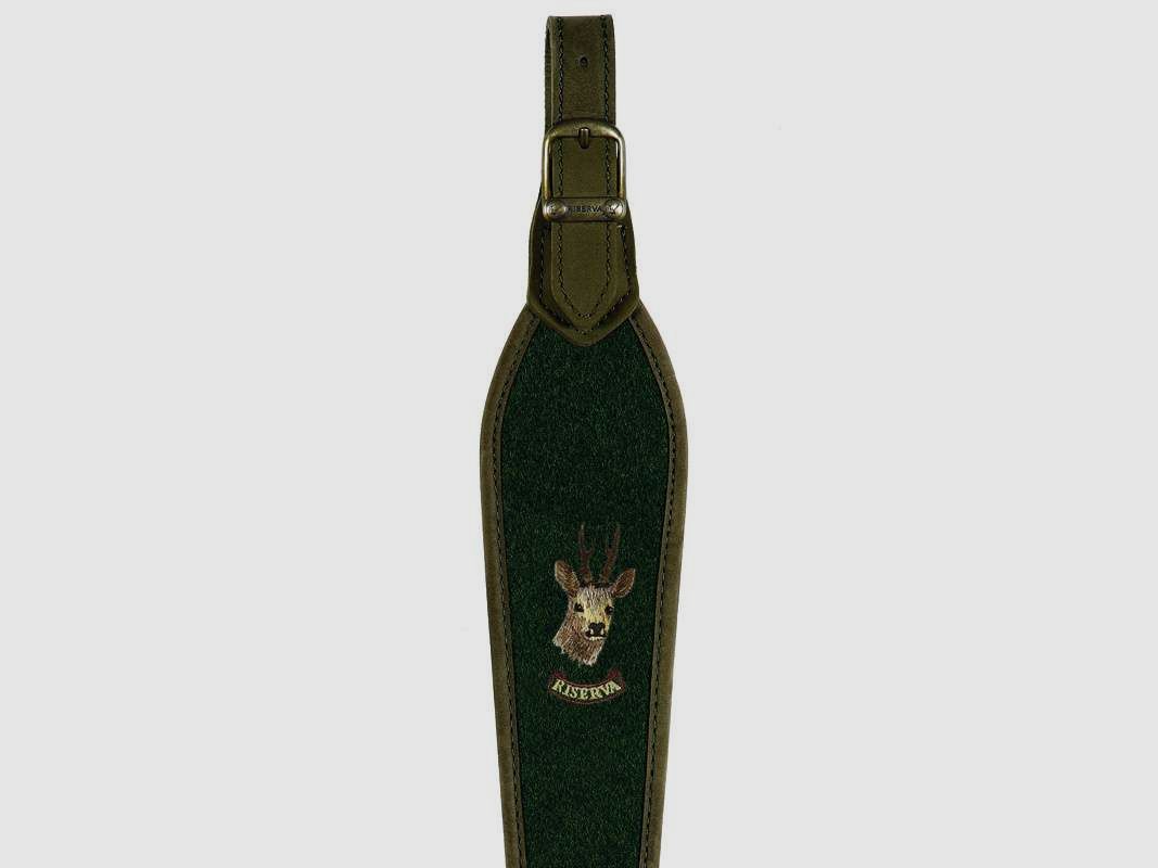 Gewehrriemen Loden mit Wildmotiven, Bild 3 von 6