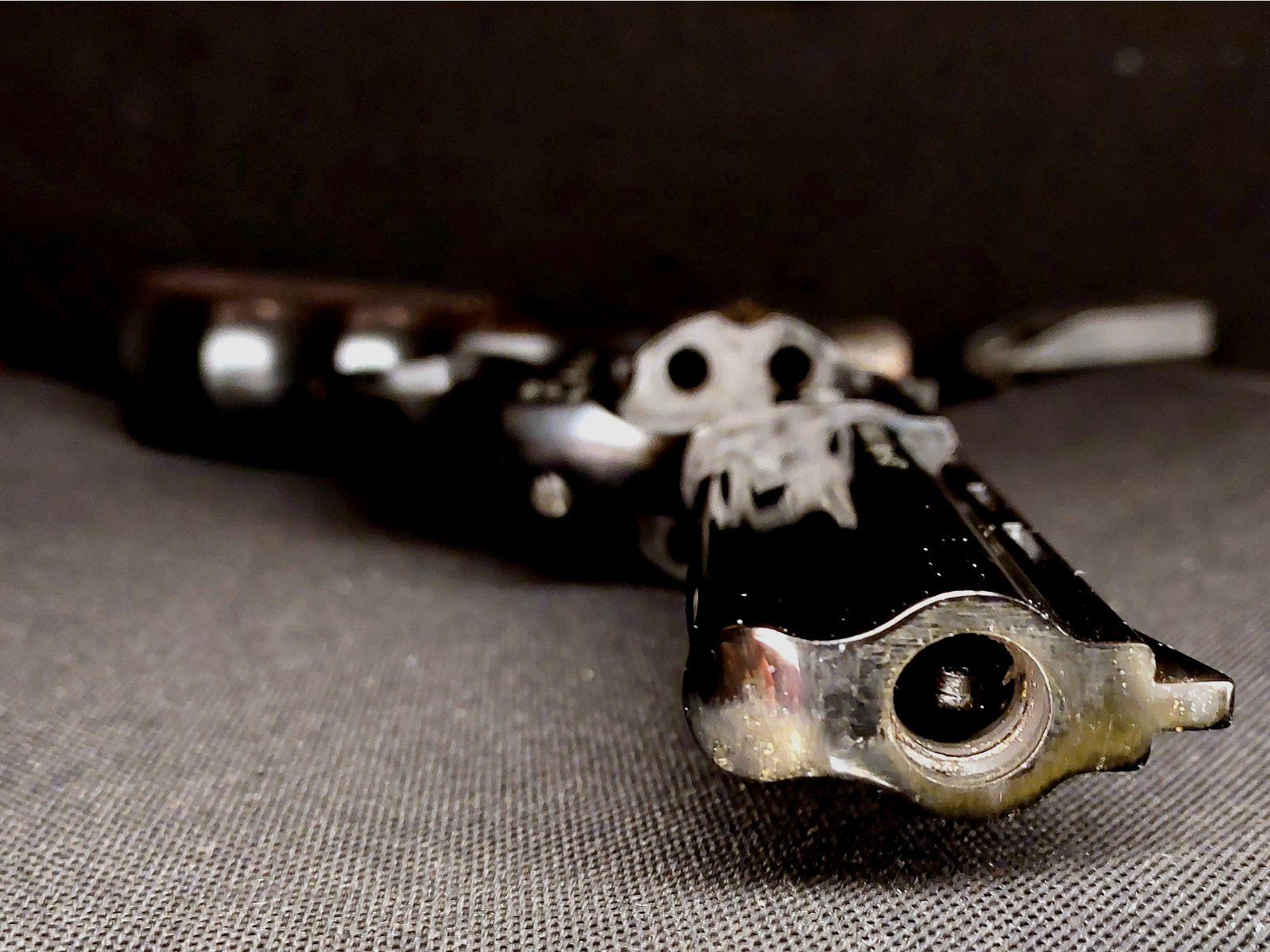 Ekol Viper 4,5 Zoll Schreckschuss Revolver Schwarz 9 mm R.K. (PTB 1003) Stahltrommel