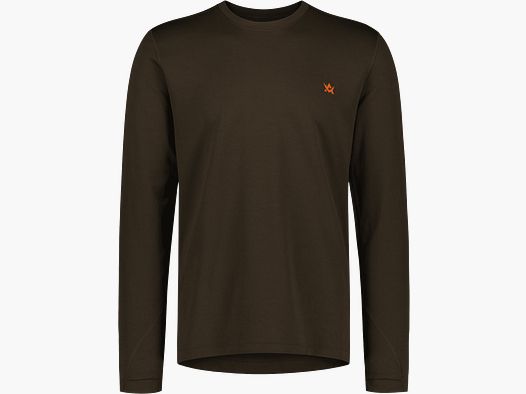 Alaska 1795 CoolDry L/S T-Shirt Men Brown XXL