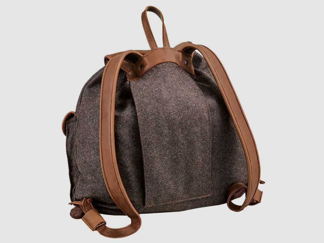 AKAH Lodenrucksack de Luxe mit Elchleder